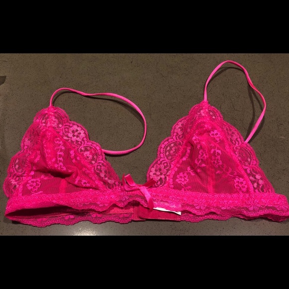 Neon Pink Bralette - Picture 5 of 7